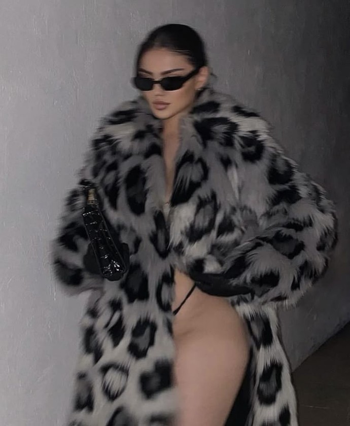 Gri leopar giyer misiniz?