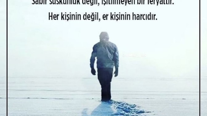 Sabırlı birimisinizdir her anlamda?