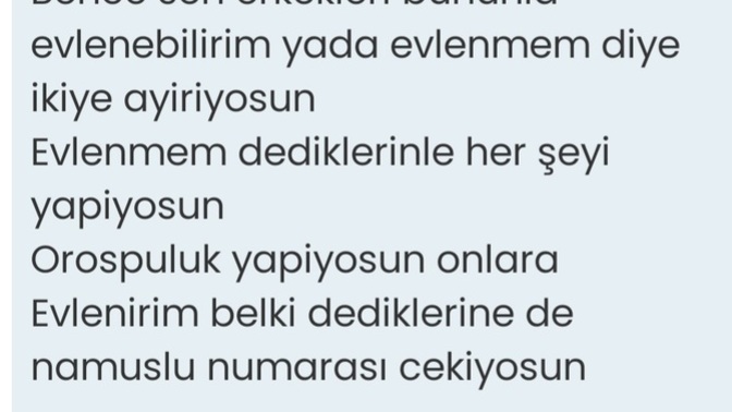 Normal bi erkege nasil denk geliniyo?