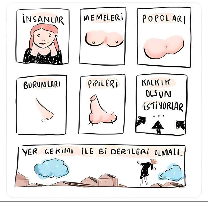 Yet çekimiyle aranızda bir problem var mı?