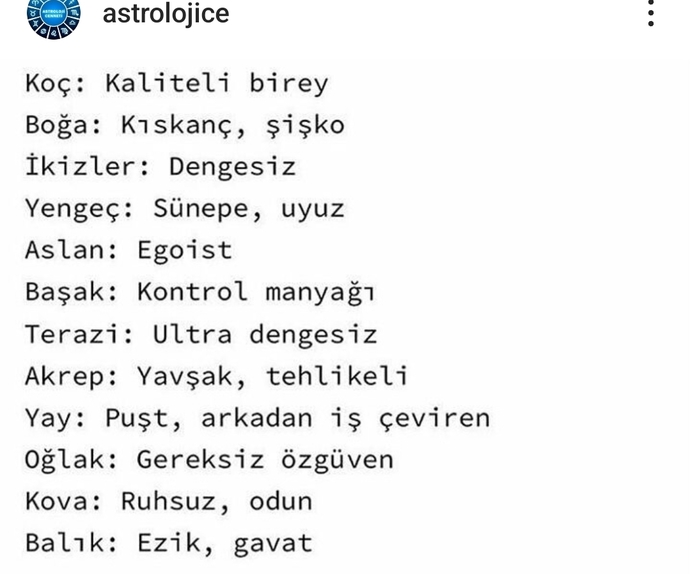 Senin burcun için ne söylenmiş?