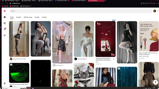 Pinterest ne sıklıkla kullanıyorsunuz?