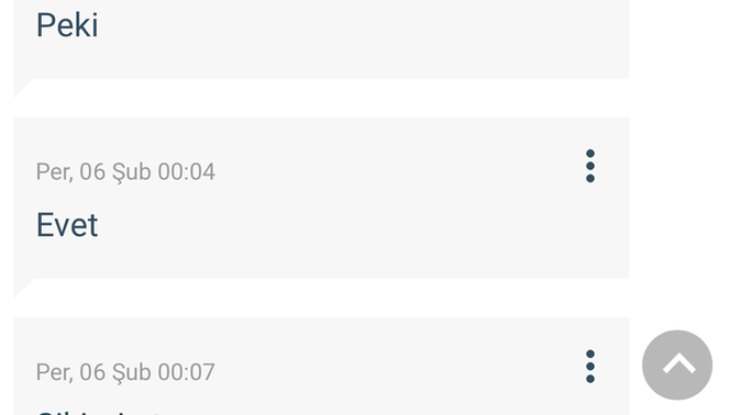 Çok kırıcı mıyım , birdaha yazmadı?