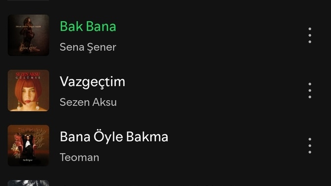 Playlistim nasıl olmuş?