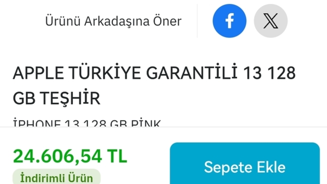PTT avm den teşhir ıphone 13 alınır mı. Aynı fiyata Samsung mu alayım?