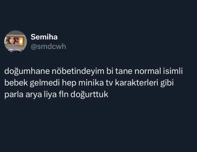 Bu yeni nesil anne babalar çocuklarına neden abidik kubidik isimler koyuyor 🤔?