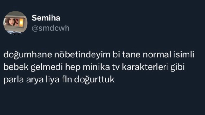 Bu yeni nesil anne babalar çocuklarına neden abidik kubidik isimler koyuyor 🤔?