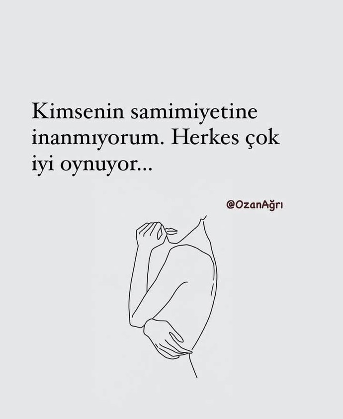 İnsanların samimiyetine inanıyormusunuz?