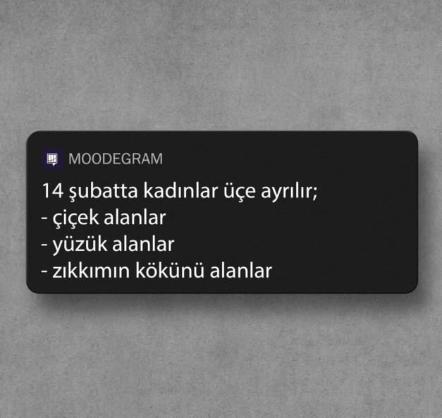 14  Şubat ta ne alıyorsunuz?