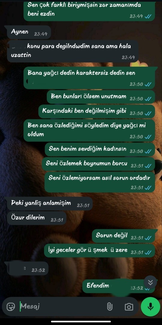 Sözlüm bana karaktersiz, yağcı dedi ayrılma düşüncem var ne yapmalıyım?