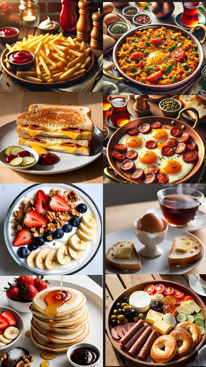 Kahvaltıda olmazsa olmazınız nedir 🍳?