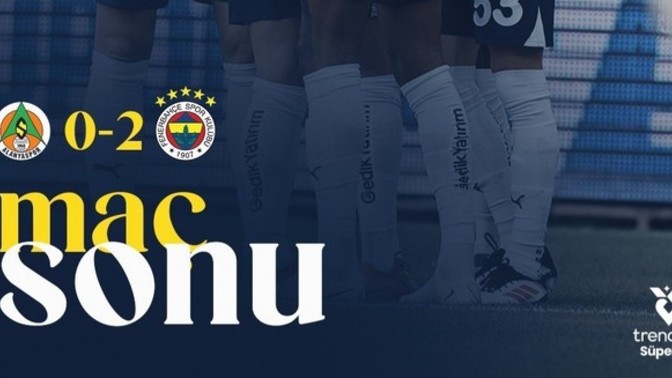 Alanyaspor-Fenerbahçe Maç Sonucu 0-2! Ne düşünüyorsunuz?