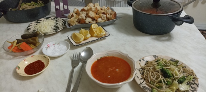 Bu akşam menüm nasıl?