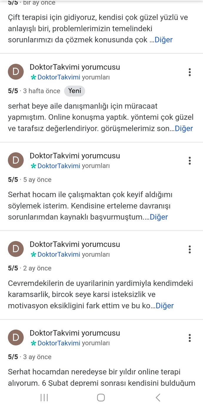 Hangi psikologa gitmem daha iyi olur? Hangisi daha iyi sizce en yüksek puanlananları ss aldım Googledan? yardımcı  olur musunuz?