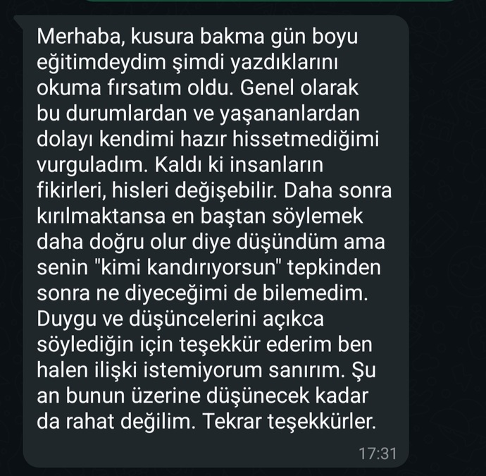 Çok mu aceleci olduğum için kaybediyorum sizce?