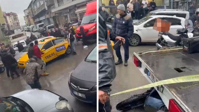 Pendik'de gerçekleşen kurye - araç sürücüsü kavgasında kim haklı sizce?