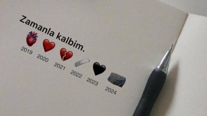 Sizin kalbiniz ne zaman taşlaştı?
