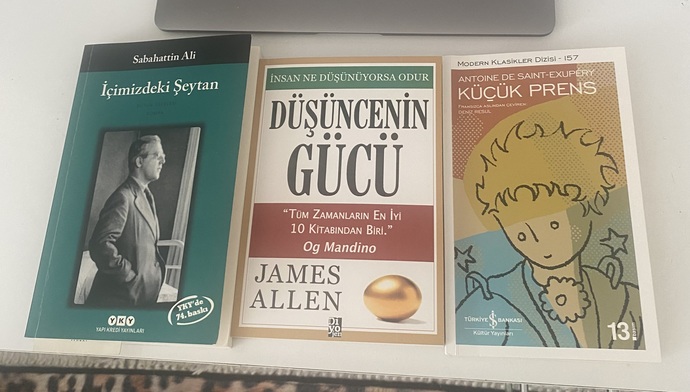 En son kendinize hangi kitapları aldınız ✨?