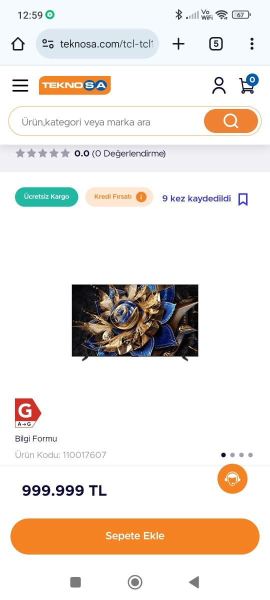 Televizyona ne kadar para verirsiniz?