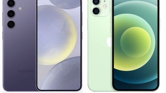 Samsung galaxy s24 128gb mı? Iphone 12 128 gb mi?