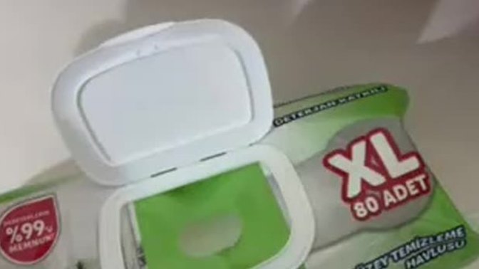Yüzey temizleme havlusuyla kaç dakikada temizlik yapabilirsin?