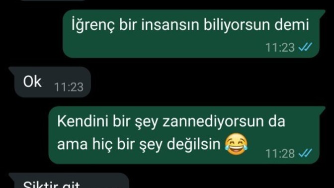 Eski sevgilime mesajlarım kırıcı mı?
