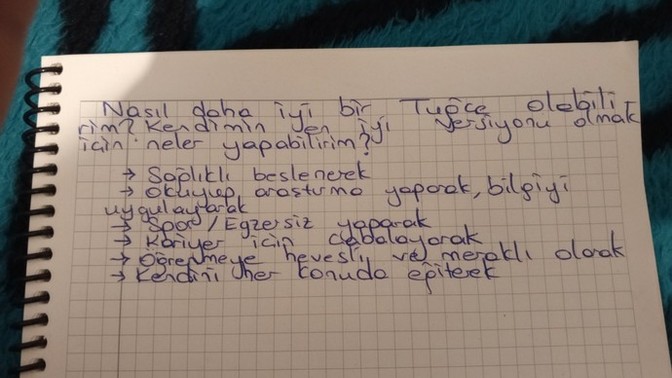 Kendinizin en iyi versiyonu olmak için neler yapıyorsunuz?