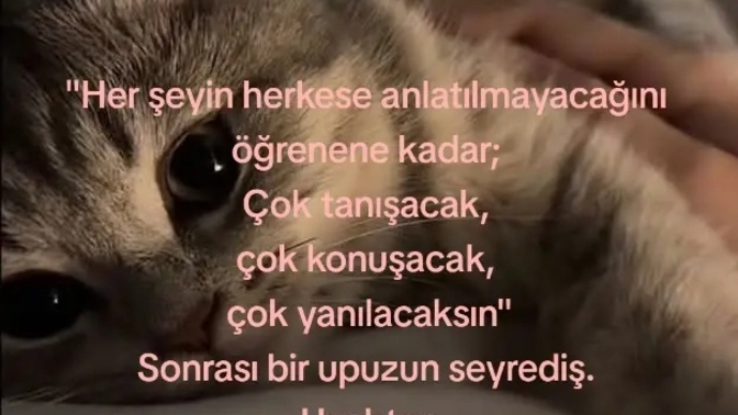 Herseyinizi herkese anlatır mısınız?