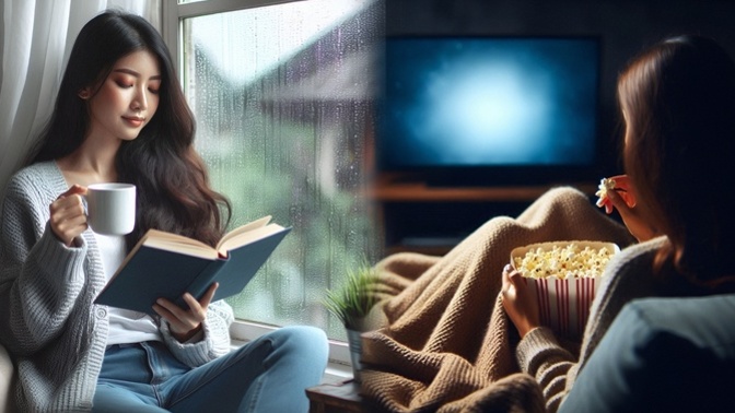 Kitap okumak mı, dizi/film seyretmek mi?