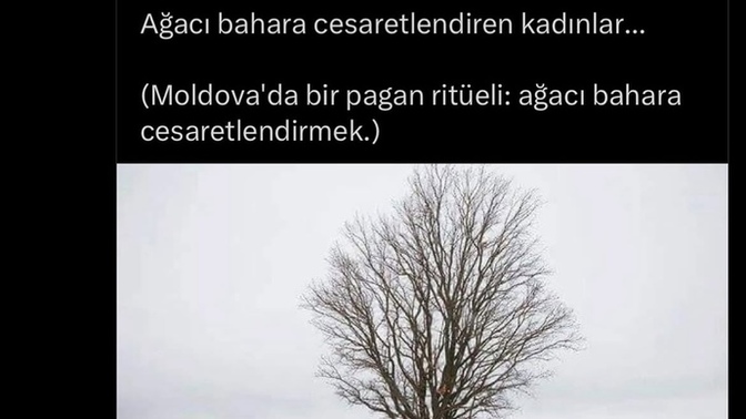 Böyle ilginç geleneğiniz/ritüeliniz var mı?