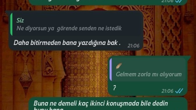 Görücü usulü bir tanışma sizcede davranışları normal mi?