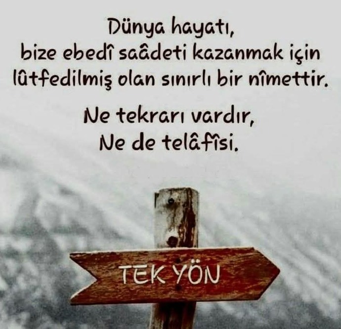 Hiçlik makamına erdiysen eğer, değmez sana ne gam, ne keder.Sığınacak limanın yoksa eğer,bilmez misin? Allah sana yeter...