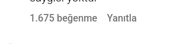Bir yorumunuz en fazla kaç beğeni aldı?