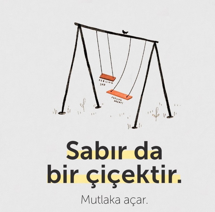 Sabırlı mısınız gelecek güzel günler için?