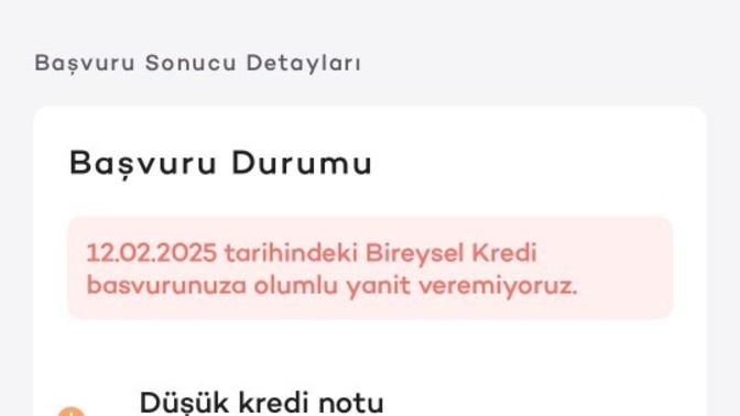 Bu Findeks puanıma nasıl ihtiyaç kredisi çıkmıyor?