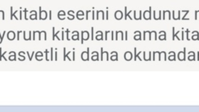Kültürlü bir çevren var mı?