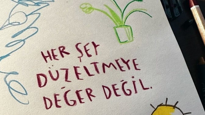 Bişeylere hevesiniz kırıldığında ne yaparsınız?🤔 farklı bi çizim konsepti yapayım dedim duygusal ağlamalı🤧😭😭?