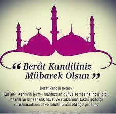 Berat Kandiliniz Mübarek olsun. Ne için dua ettiniz?