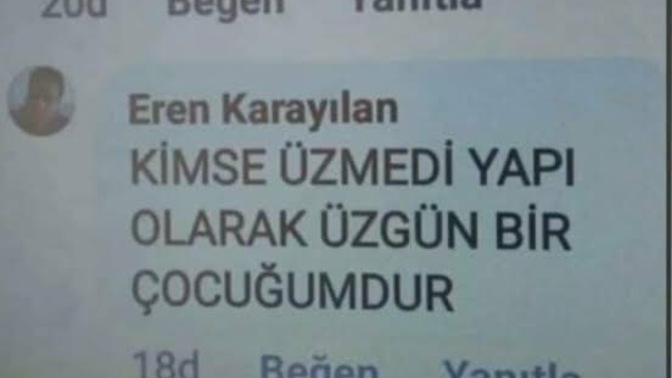 En son sizi kim üzdü?