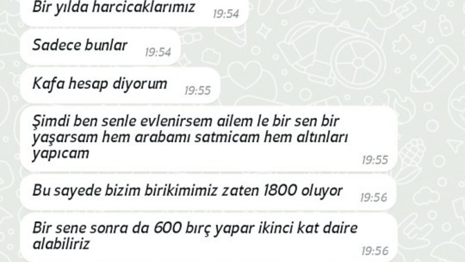 Çocukta haklı durumu yok ekonomi kötü evet ama yuva üstüne de yuva kurmak saçma değil mi çok zor bir sene bile yapamam ki?