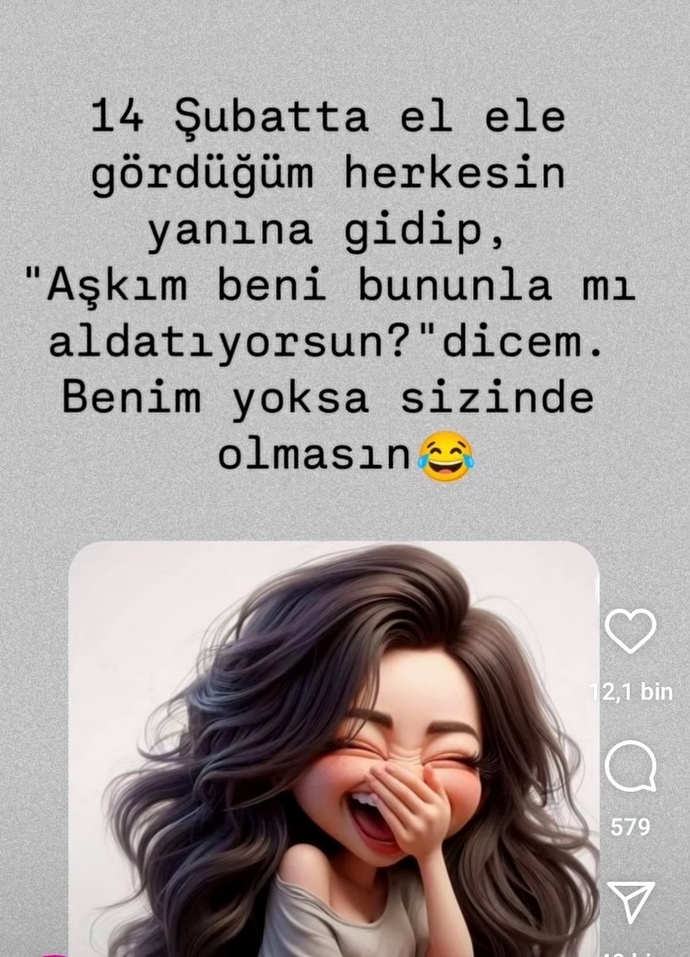 14 Şubatta yapmış olduğunuz bir delilik var mı?