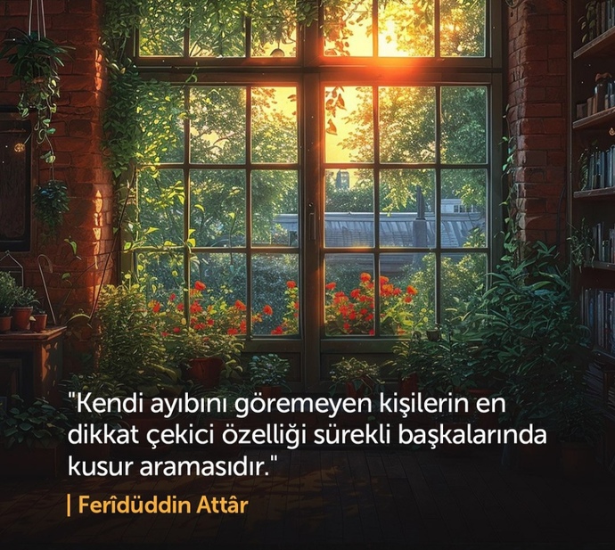 Kendi kusurlarınızı görebiliyor musunuz?