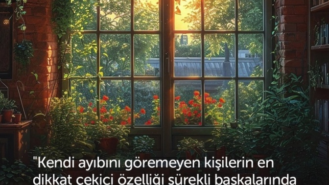 Kendi kusurlarınızı görebiliyor musunuz?