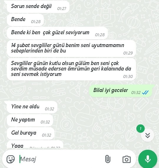 Yardım edin heyecan yaptım ne diyecem bilmiyorum?