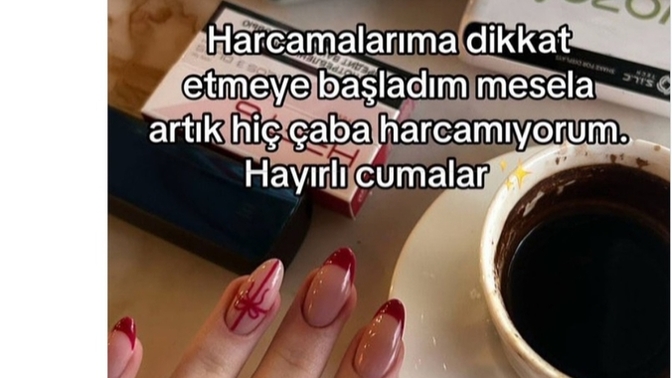Harcamalarınıza dikkat eder misiniz?