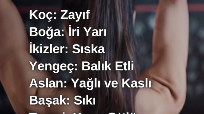 Burcuna göre senin vücut tipin nedir?