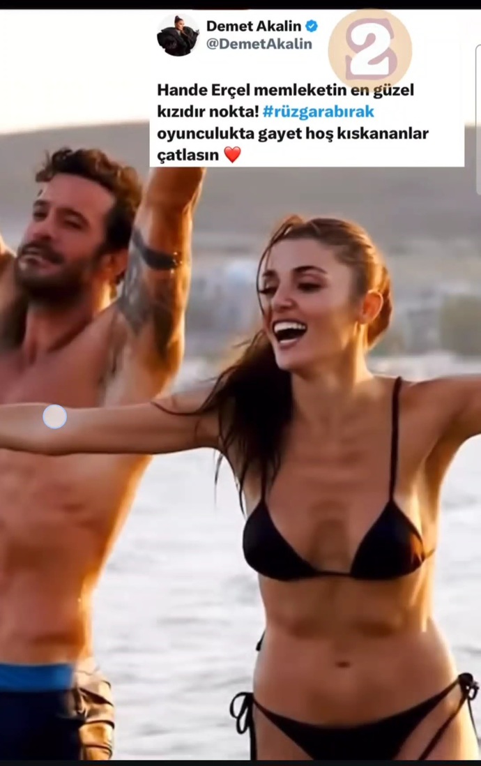 Demet Akalın Hande Erçel Memleketin en güzel kızı dedi sizce öyle mi?
