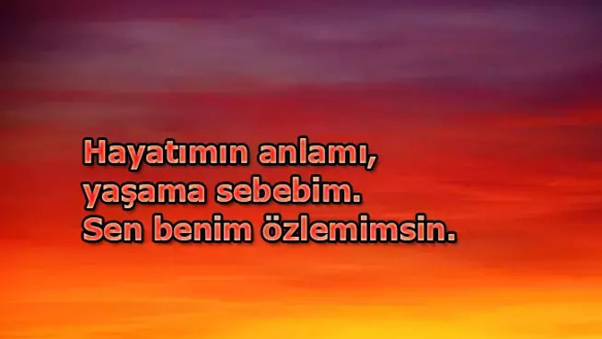 Senin için aşkın en romantik tanımı nedir?