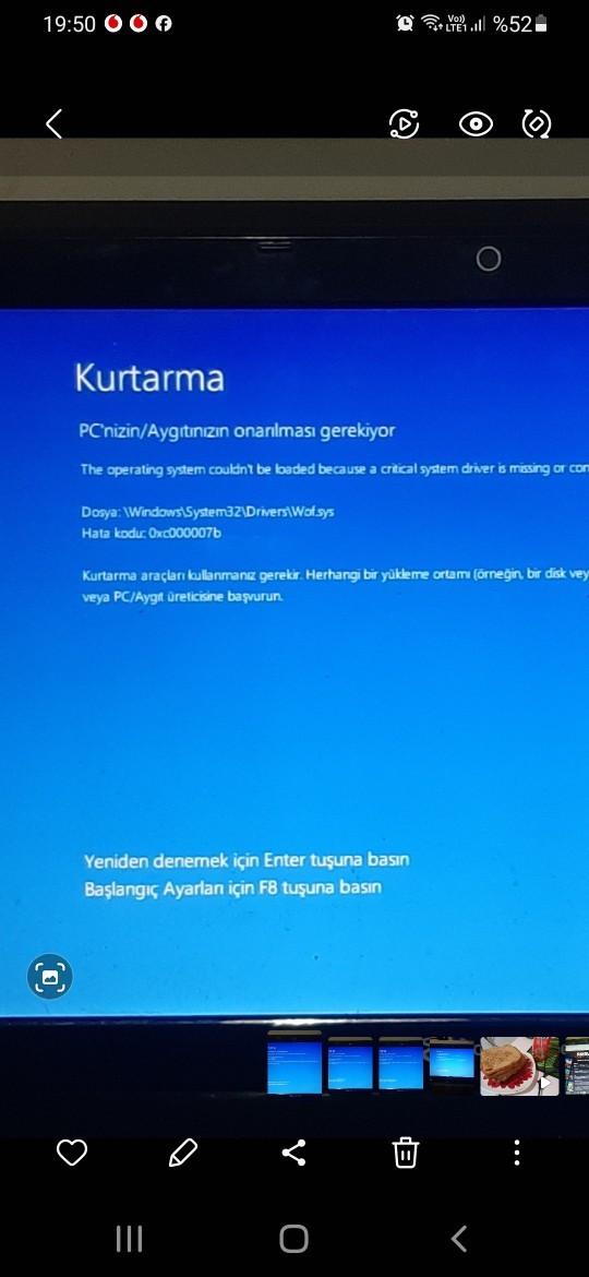Bilgisayarım çöktü windows ne yapabilirim?