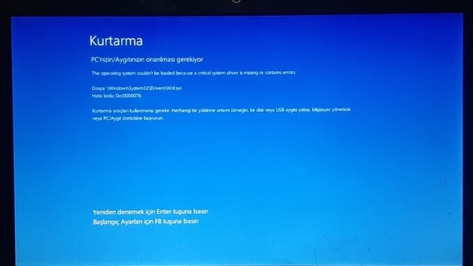 Bilgisayarım çöktü windows ne yapabilirim?